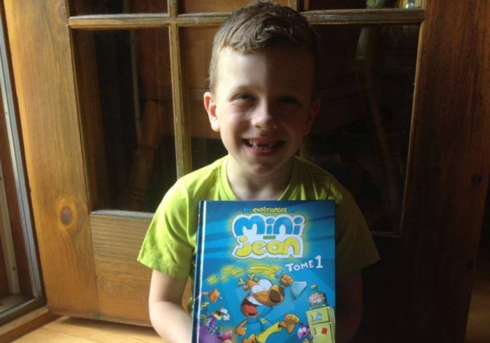Gaël – Heureux gagnant de la BD Mini-Jean