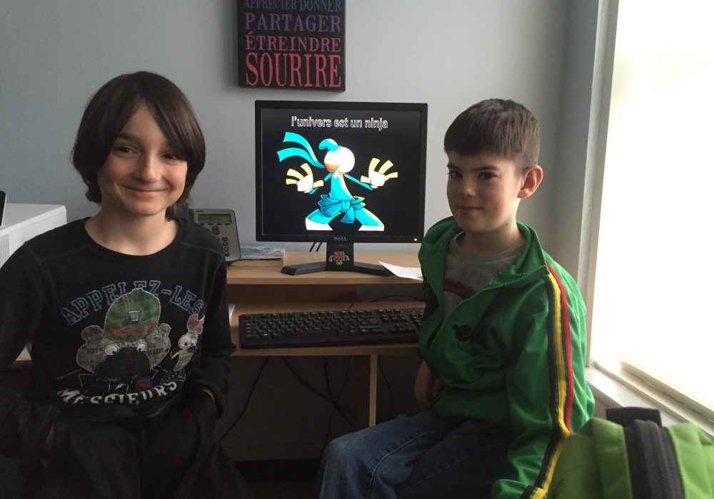 Benjamin et Antonin – Mont-tremblant