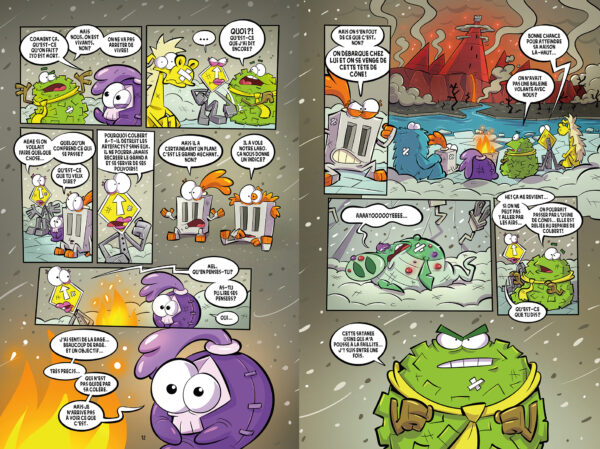 Extrait de la bande dessinée Le livre rouge